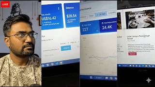He Shared His USA Blog Traffic & AdSense Earnings LIVE