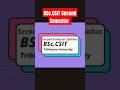 CSIT Second Semester Syllabus #csit