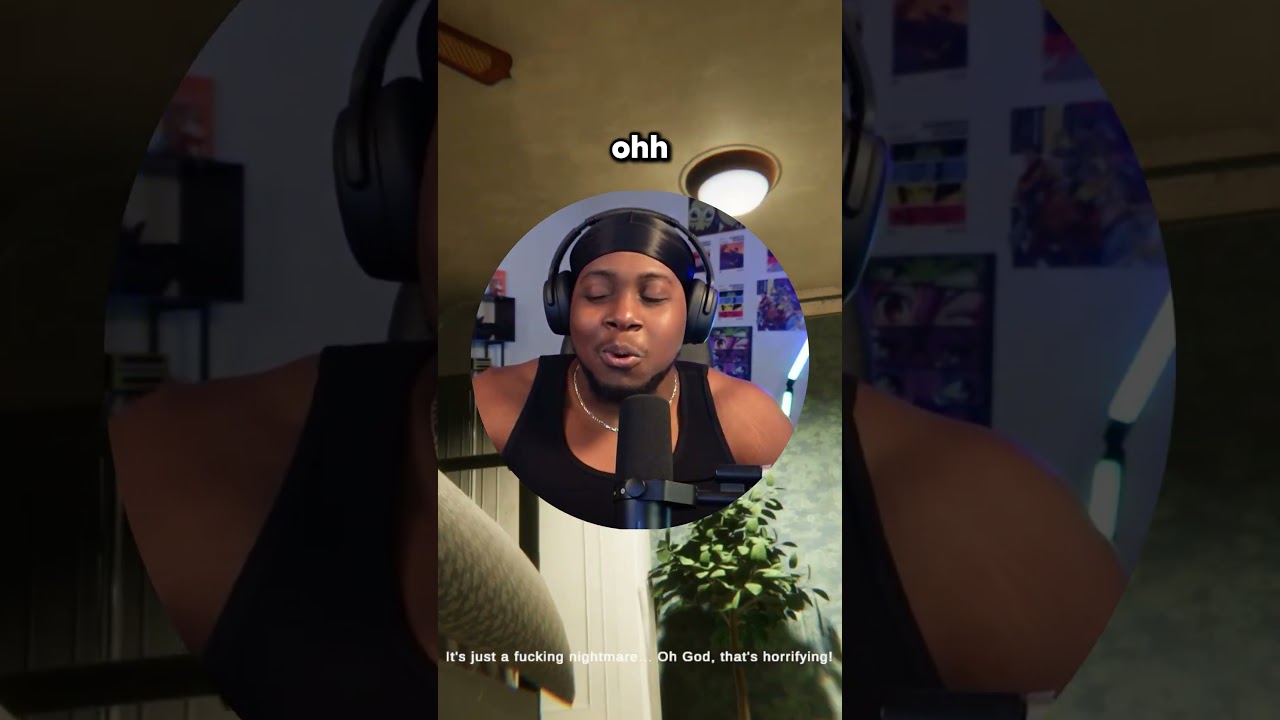 THAT'S ACTUALLY TERRIFYING #shorts #horrorgame #gaming #scarereaction