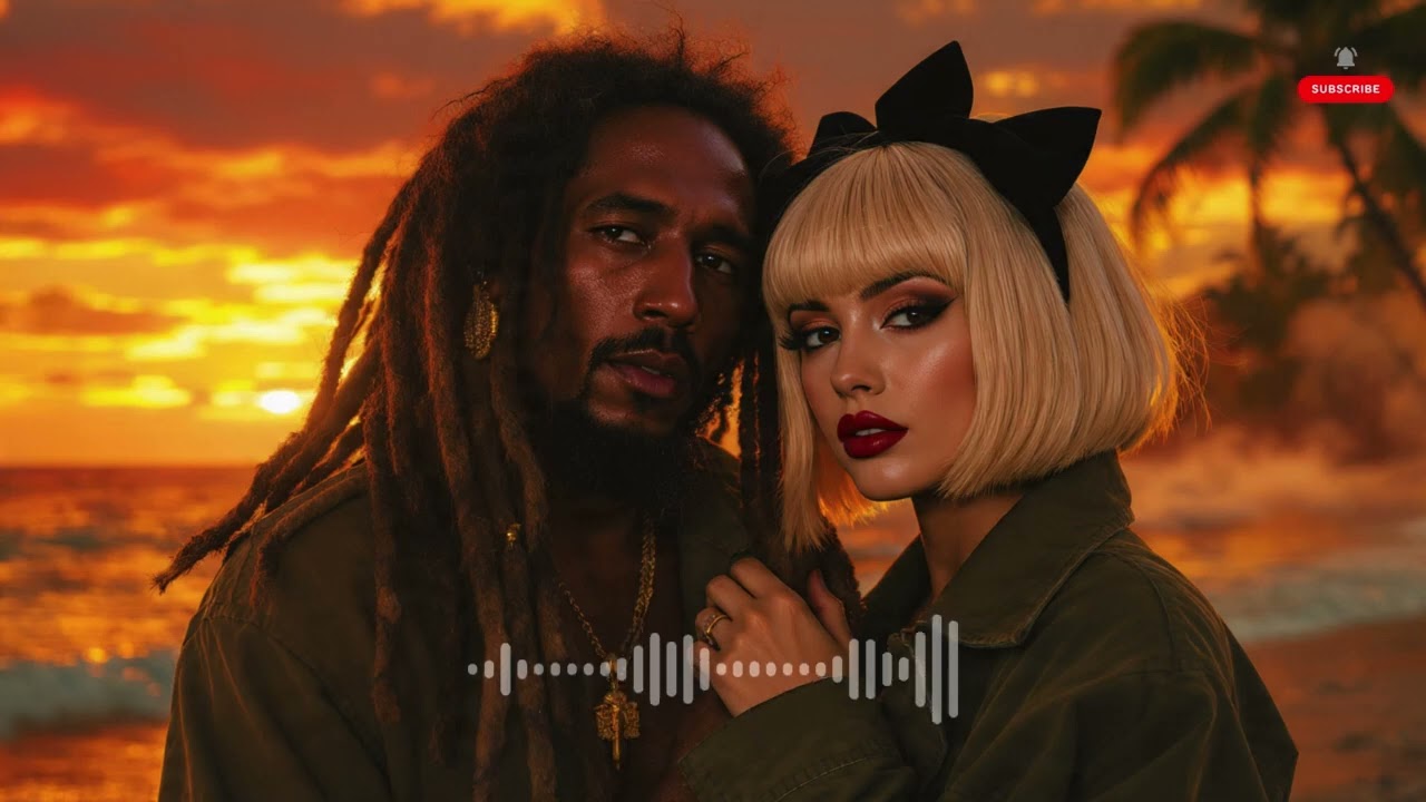 Sia x Damian Marley Vibe: Irie Sunset Chants 🌇 | AI Cinematic (Reggae Music Video 2026)