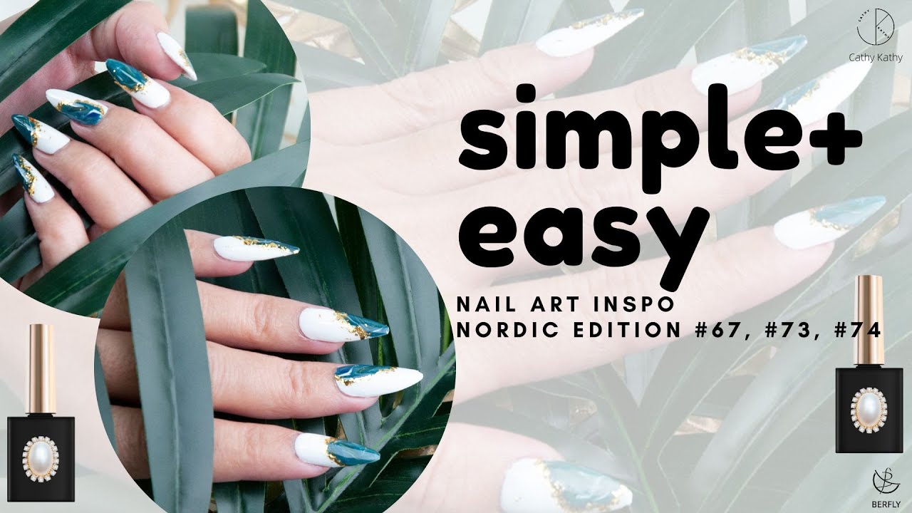  Nail Art Hacks " Easy Marble with Foils " Cathy Kathy Berfly