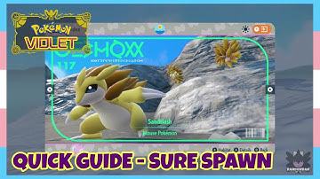 *Fixed Spawn* Where To Catch Sandslash In Pokemon Scarlet & Violet *The Teal Mask* | Quick Guide