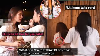 [Andalookaew] Romantic eating dumpling craving! Andalookaew in their own world heartwarming moment!