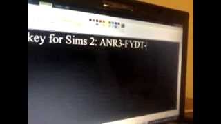 Cd key sims2