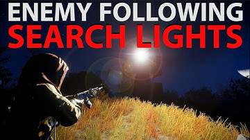 RUST: Build Searchlights that FOLLOW your enemy!