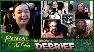 D20 Live Persona: Season 2 Debrief @D20Live