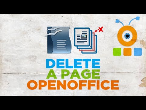 How to Delete a Page in Open Office