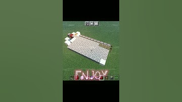 COBBLESTONE MAKER (MINECRAFT)                    #shorts