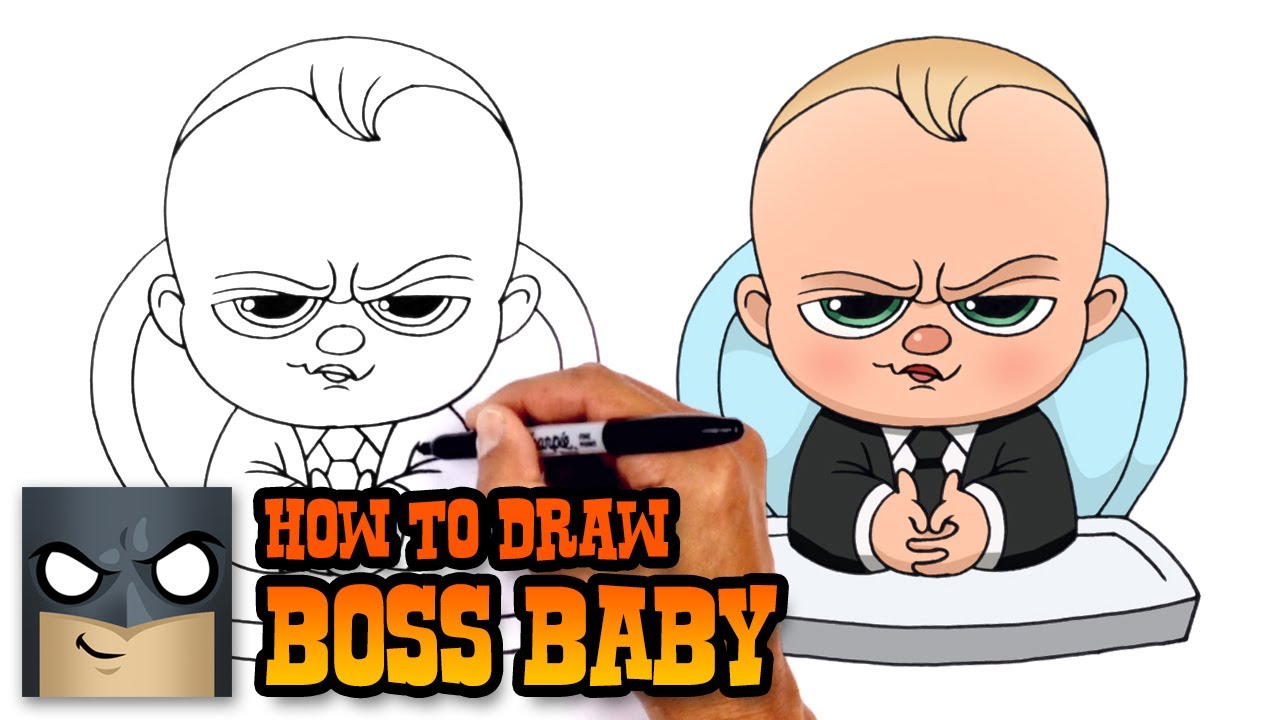 How to Draw Boss Baby | Drawing Tutorial - YouTube