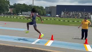 Jamar White 26, 2025 Non-Public A State Champion - Triple Jump