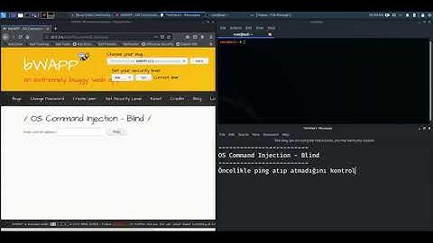 OS Command Injection-Blind PHP Code Injection SQL Injection (AJAX/JSON/JQUERY) SQL Stored(SQLite)