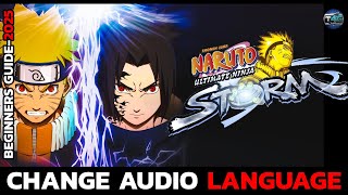 كيفية تغيير لغة الصوت في لعبة Naruto Ultimate Ninja Storm - إعداد الصوت الإنجليزي/الياباني - ٢٠٢٥ screenshot 5