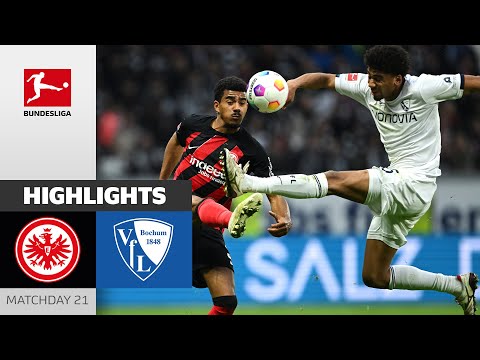 Eintracht  Frankfurt Bochum Goals And Highlights
