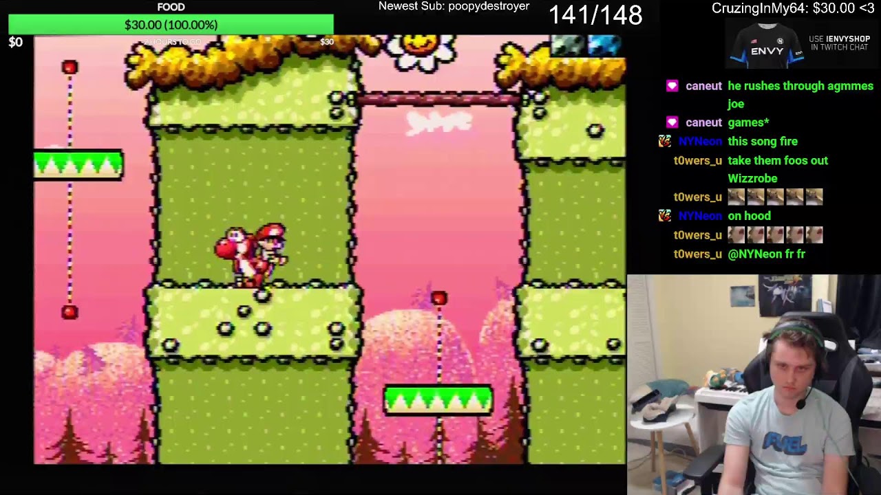 FULL 100% PLAYTHROUGH OF YOSHI'S ISLAND !ENVYSHOP