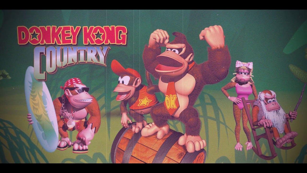 Donkey Kong Country Aquatic Ambience synthwave (chillwave) cover