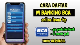 Cara Daftar Bca Mobile | Cara Daftar M Banking Bca