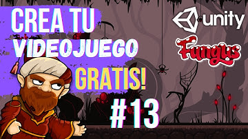 Como hacer tu propio videojuego para Android sin saber programar usando programas gratis. UNITY #13