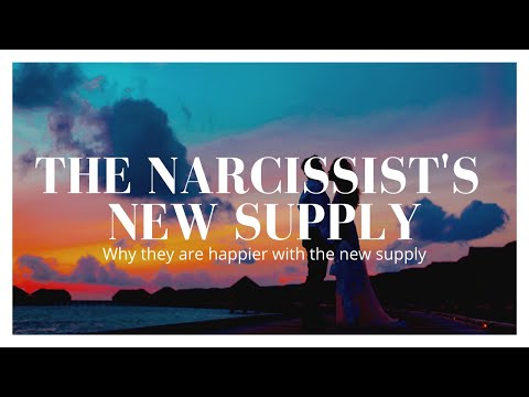 Narcissist New Supply - Why the narcissist is happy with the new supply...