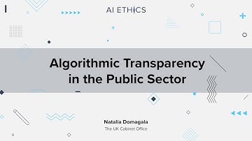 Algorithmic Transparency in the Public Sector by Natalia Domagala (AI Ethics: Global Perspectives)