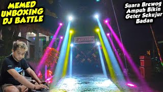 Memed Unboxing Dj Battlebrewog  Is Powerful To Make Your Whole Body Vibrate