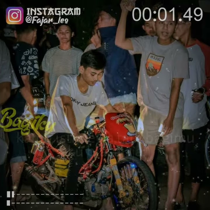 QUOTES LITERASI MOTOR DRAG || VERSI DJ ANGKLUNG ILUSI TAK BERTEPI