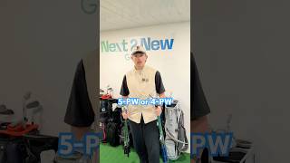 5-PW or 4-PW… what’s makes more sense? 👀 #next2newgolf #ukgolf #golf
