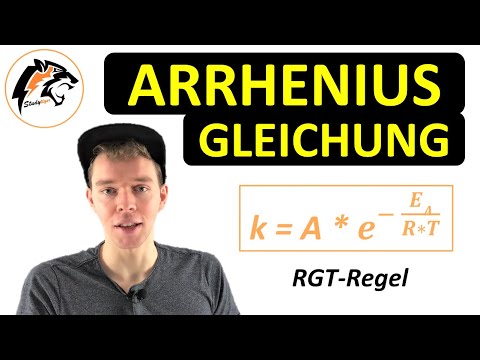 Video: Wie verwendet man die Arrhenius-Gleichung?