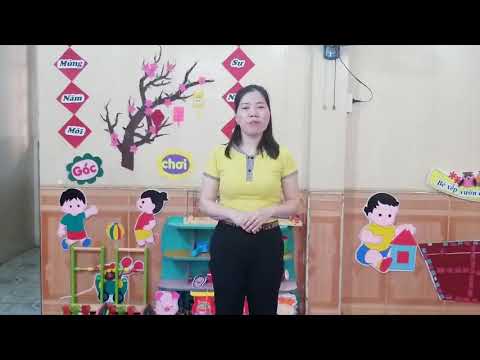 Hoạt động phát triển thể chất Ném trúng đích xa 1-1,2m - Trẻ 24-36 tháng
