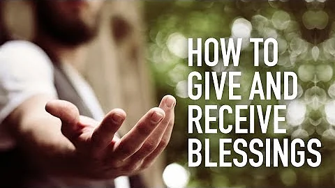 How do you bless something?