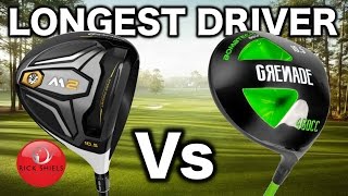 LONGEST DRIVER TAYLORMADE M2 Vs BOMBTECH GRENADE screenshot 2