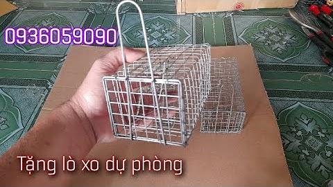 Bán lồng bẫy chuột đồng, bẫy chuột đường mòn, bẫy chuột không dùng mồi 0936059090.