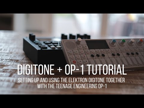 Tutorial | Setting up and using the Elektron Digitone together with the Teenage Engineering OP-1