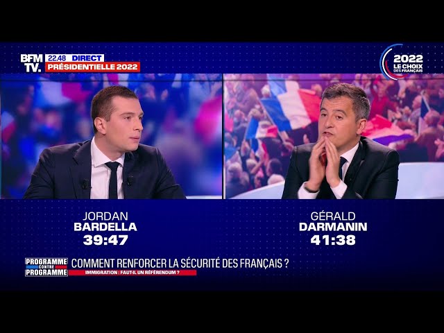 L'échange tendu entre Gérald Darmanin et Jordan Bardella sur le droit d'asile class=