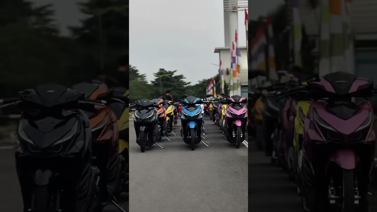 PASUKAN MATIC HONDA MENYALA🔥‼️ 