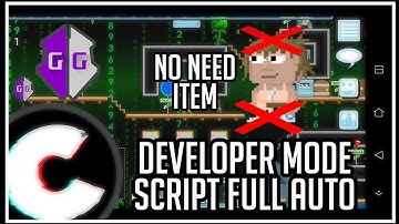 [UPDATE] DEVELOPER MODE SCRIPT NO NEED ITEM FULL AUTO