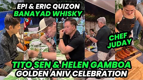 Tito Sotto & Helen Gamboa GOLDEN WEDDING ANNIVERSARY CELEBRATION | Chef Juday × Quizon Brothers | IK