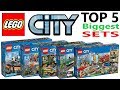 Lego City Top 5 Biggest Sets of all Time - Lego Speed Build Review