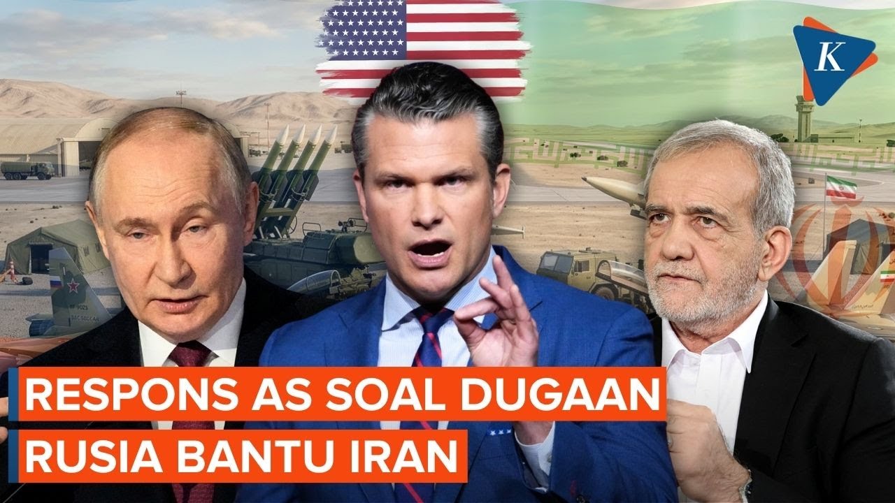 Rusia Diam-diam Bantu Iran Beri Info Intelijen, Ini Respons AS