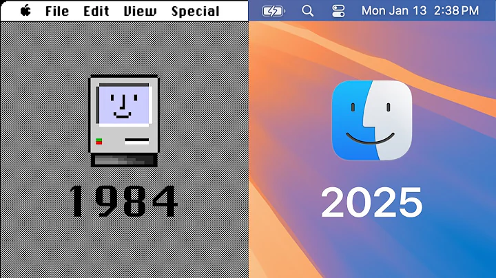 I Tested 40 Years of Apple Mac OS