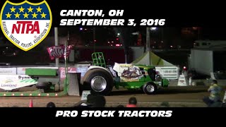 9/3/16 NTPA Canton, OH Pro Stock Tractors