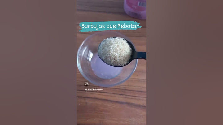Burbujas que rebotan