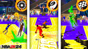 WINNING a GAME with EVERY BUILD at the 1v1 COURT in NBA 2K24...