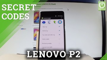 Codes in LENOVO P2 P2a42 - Secret Menu / Hidden Mode / Tricks