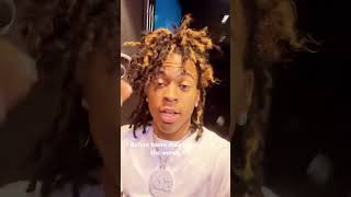 Eli Unique Before Dreads