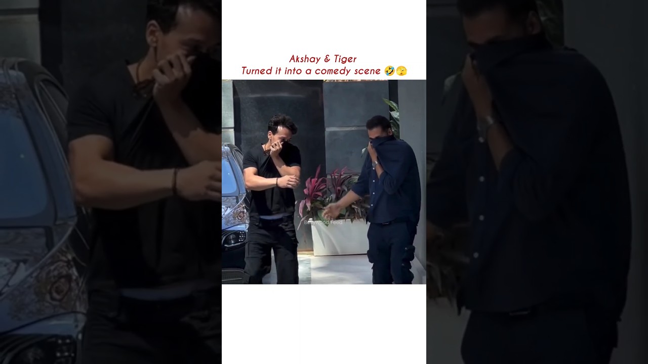 They turned it into a comedy scene 😂🫣 #shortsfeed #akshaykumar #tigershroff #funnyshort #trending