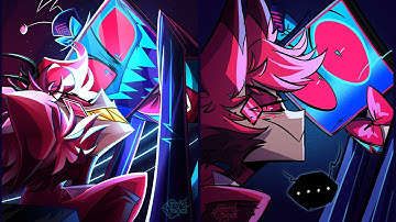 Vox and Alastor Get CAUGHT FLIRTING?!! (Hazbin Hotel Comic Dub)