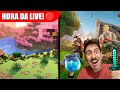 🔥DIA DE MINE E FORTNITE! 😎 (vem jogar comigo! 👉👈)