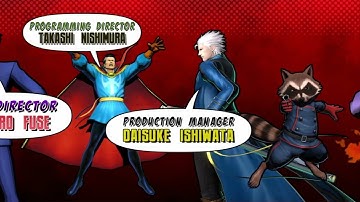 Ultimate Marvel vs Capcom 3 Arcade Credits | w/X-23 Theme