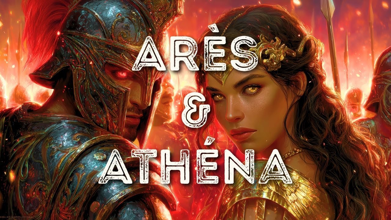 Arès et Athéna - Les Deux Visages de la Guerre (Clip Music IA | Mythologie Grecque )
