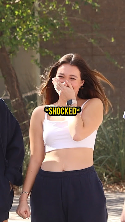 She was shocked at his pickup line.. 😂💀 #pranks #pickuplines #rizz #arizonastateuniversity